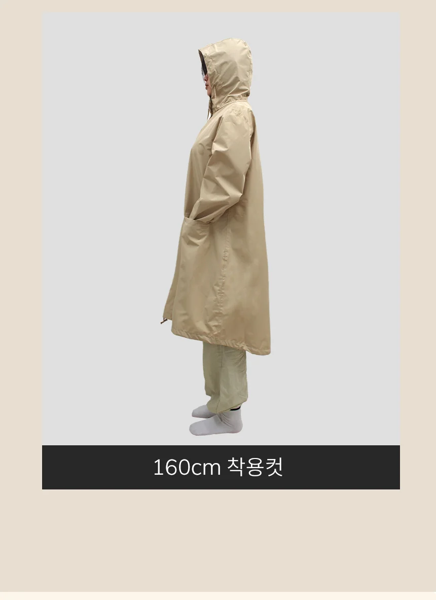 골프 레인코트 후드 여성 비옷 우의 여름철 우비 상세3