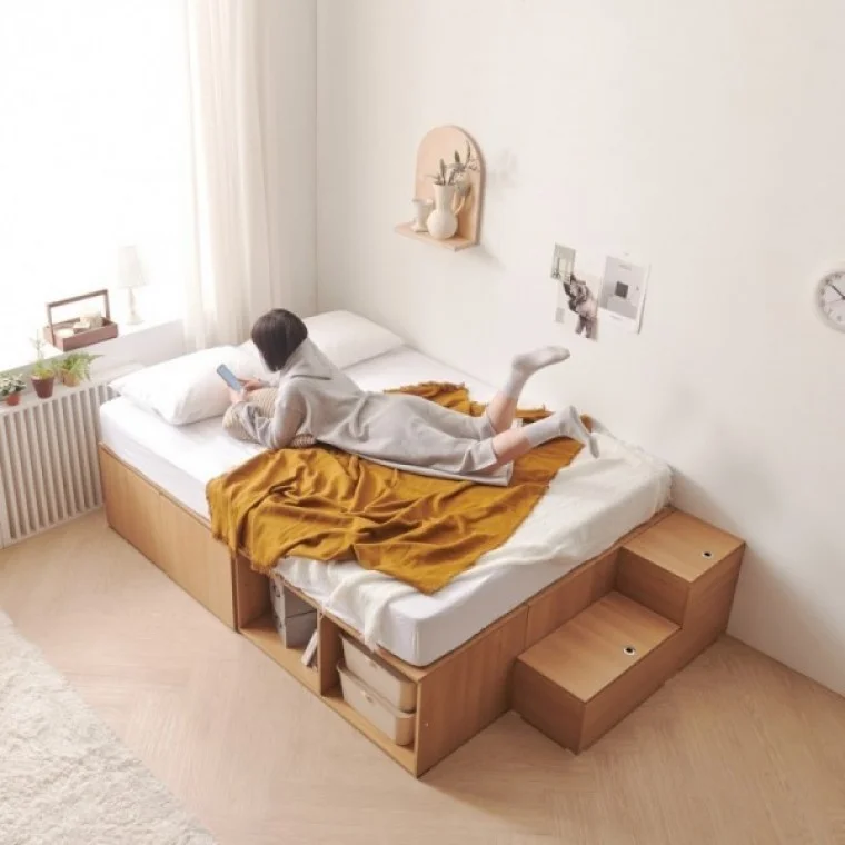 가구산책 수납침대Q 콤비형 SET DN7084