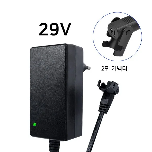 29V 리클라이너 소파 어댑터 프리미엄 전동 안마 안락 의자 충전기 2핀 전원공급장치