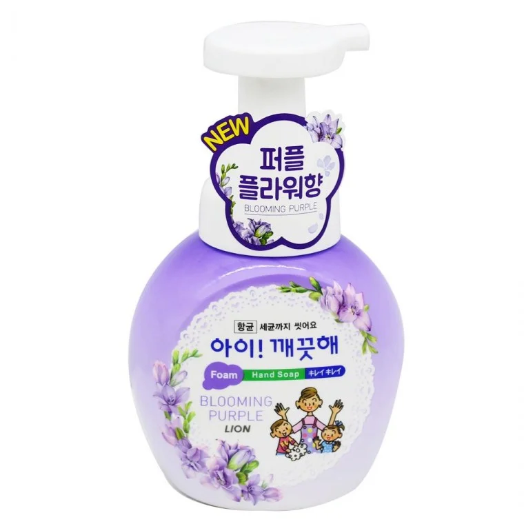 아이깨끗해 항균 폼 핸드솝 250ml 블루밍퍼플