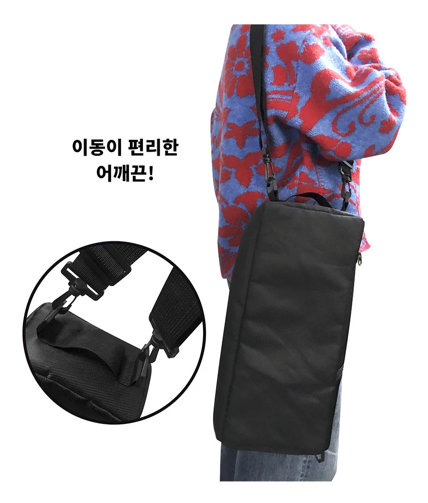 골프 아이스 주머니 쿨링백 와인가방 블랙 여름용쿨러 스포츠 상세4