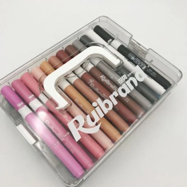 워셔블 마카 36색 아크릴 워셔블마카 미술마카 마카 워셔블 컬러마카 물에지워지는 36색 아크릴마카