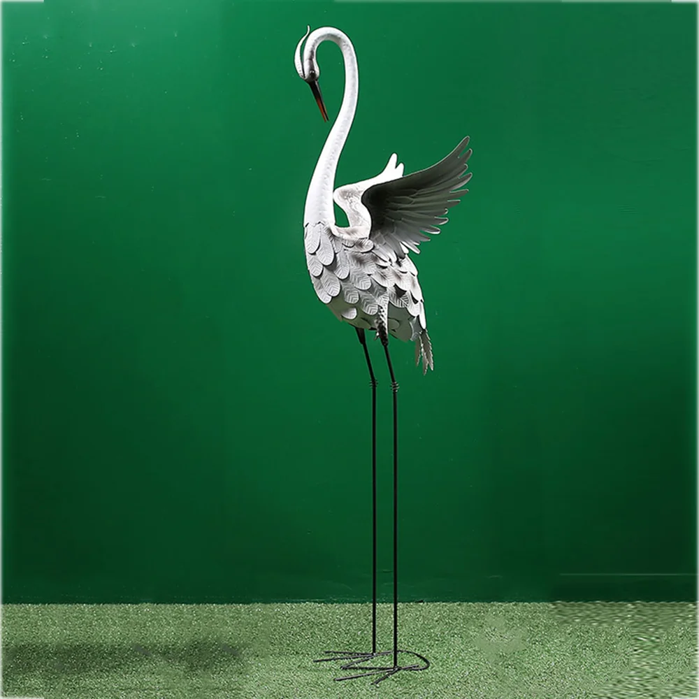 정원 학 플로어 장식품 D-3(135cm)