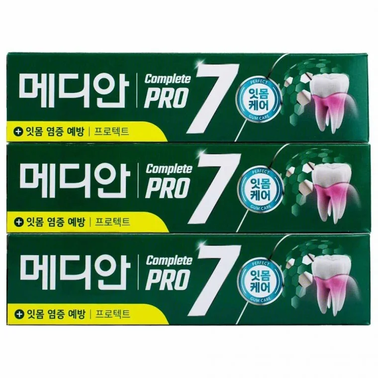 메디안 컴플리트프로 프로텍트 치약 120g 3개입(26년11월27일까지)
