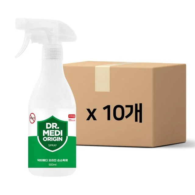 닥터메디 오리진 스프레이 500ml 10개 에탄올70