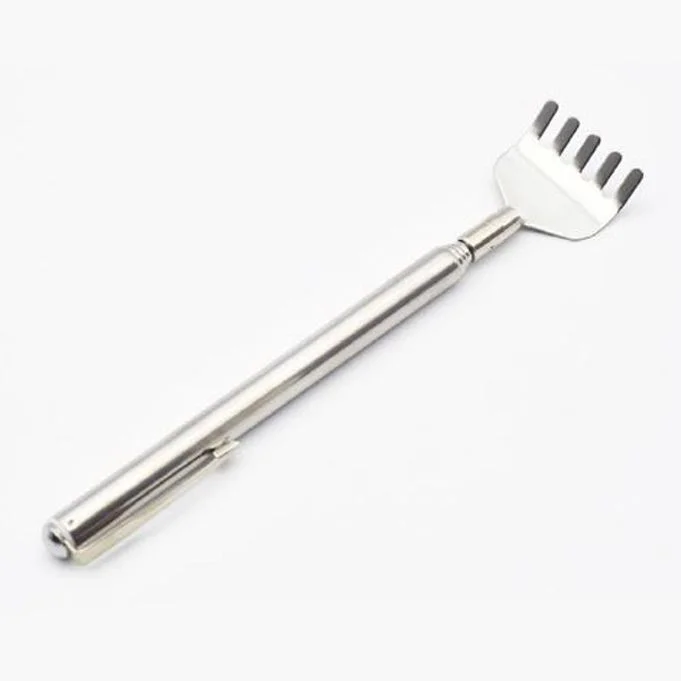 효자손 등긁개 등긁게 스텐 접이식 효자손 5단 50cm