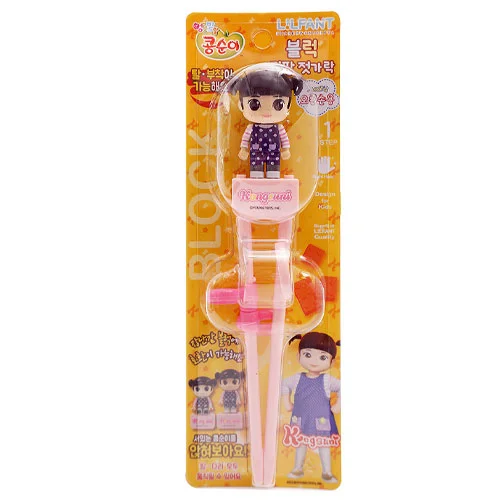 콩순이 블럭 교정용 젓가락 (576557) 상세3