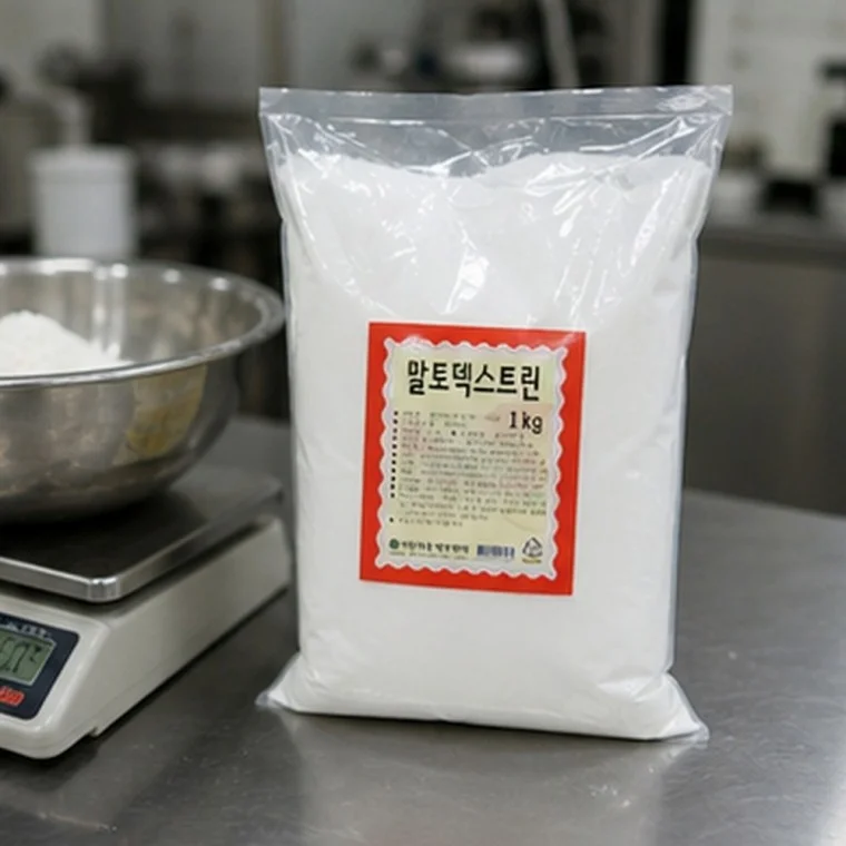 옥수수전분 말토덱스트린 1kg 식품 원료 분말 결정화 방지 혼합