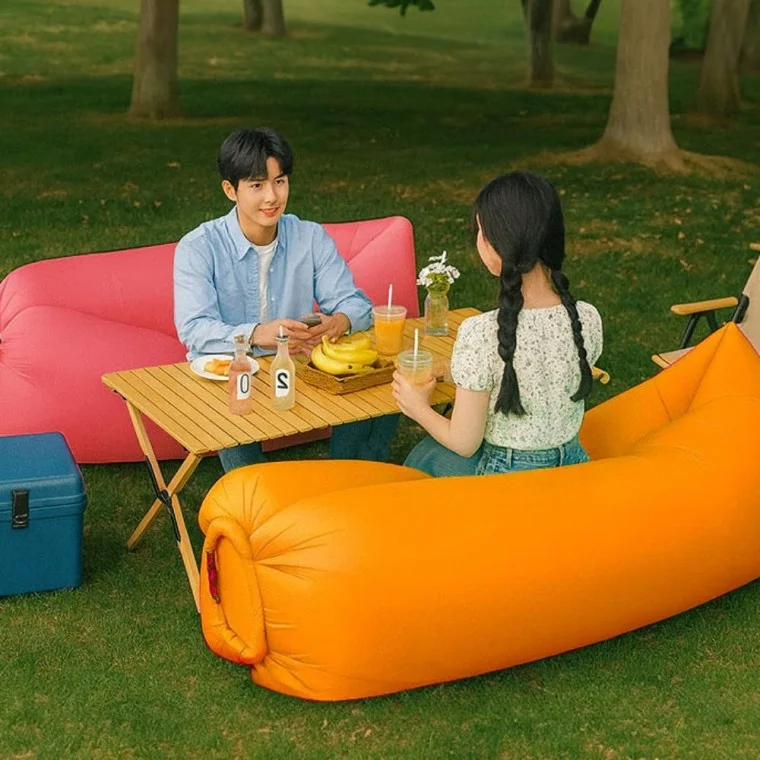 캠핑소파 라운지의자 캠핑용에어소파