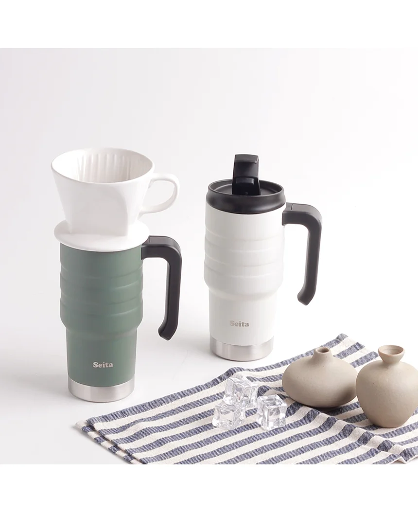 보온 보냉 텀블러 스텐 손잡이 머그텀블러 590ml 상세4