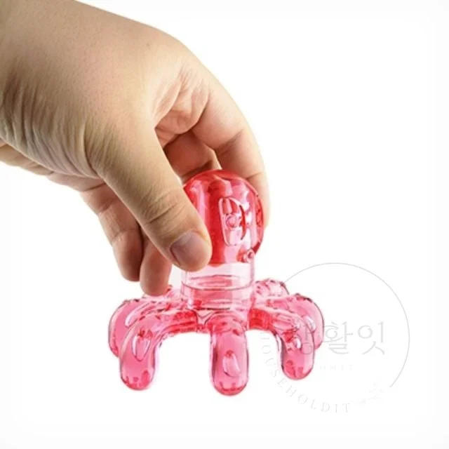 문어마사지기 문어모양괄사 문어괄사마사지기 문어지압기 괄사도구 휴대용안마기