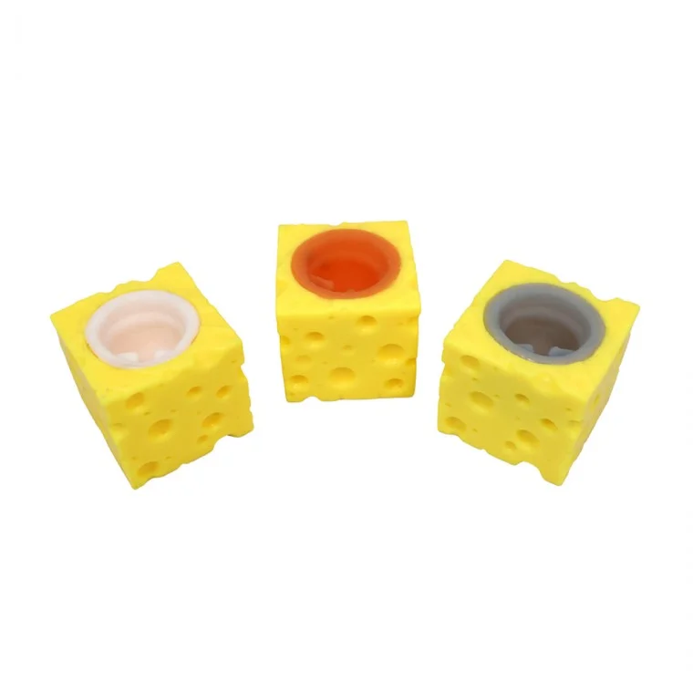 치즈 푸쉬 장난감 1p