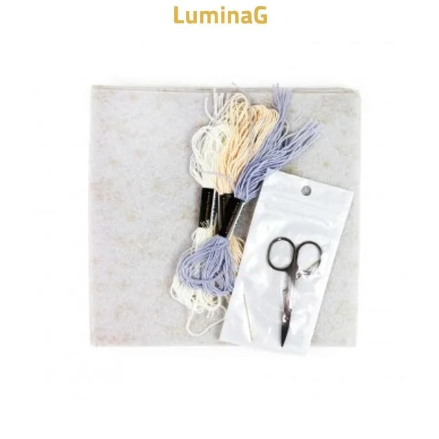 패치 패치워크 원단diy 재료팩 아이보리 의류 가방 수선용