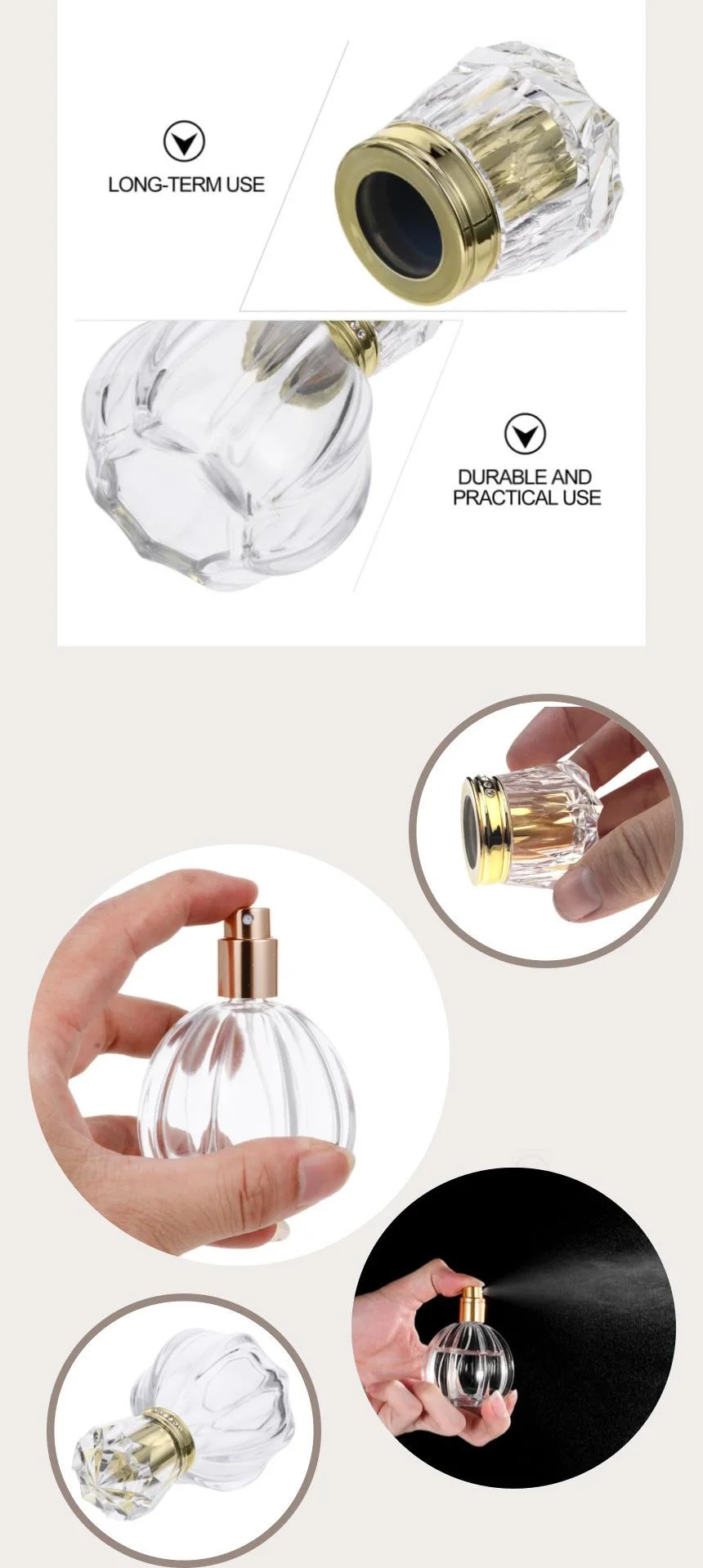 향수통 휴대용 미니향수 50ml 향수 향수공병 스크류넥타입 미니 뷰티 상세3