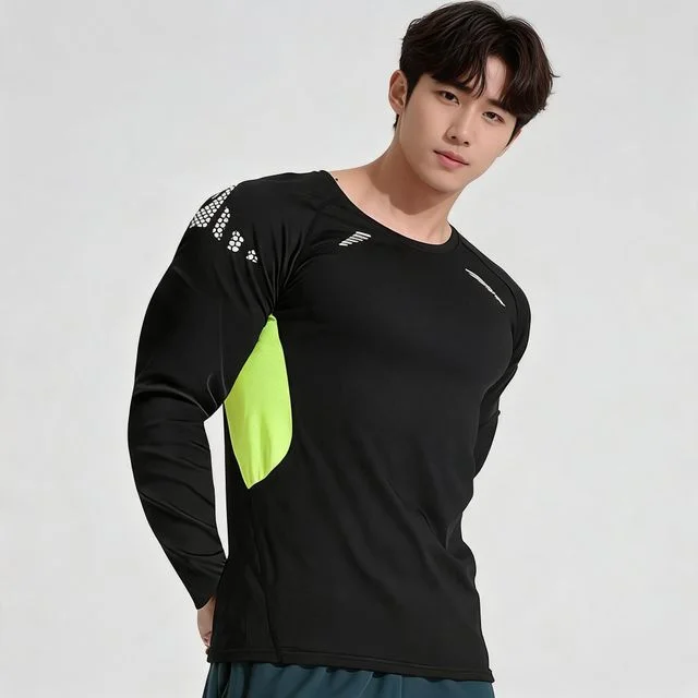 남성 긴팔 티셔츠 스포츠 운동복 헬스 러닝 런닝 트레이닝 웨어 상의