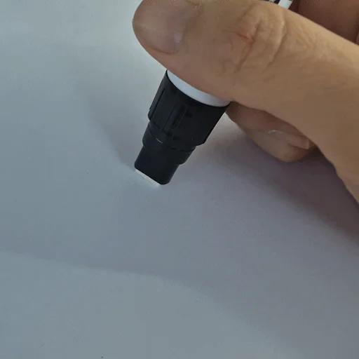 8mm 방수 유성 블랙 마카펜 작업용 마커 매직 검정 물류 문구 사무 보드 미킹 펜 실 택배 용 매직 상세1