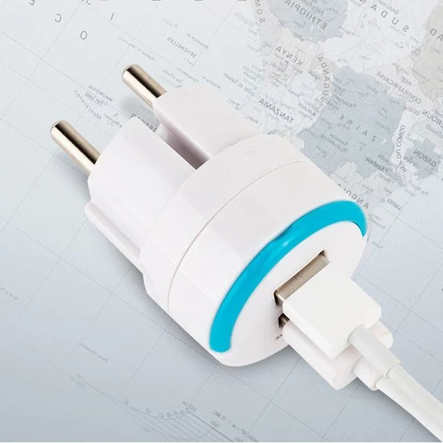 쏙 듀얼 USB 충전기 휴대용 12w