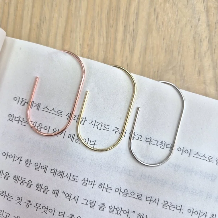 50mm 대형 종이 클립 메모 홀더 북마크 책갈피 1P