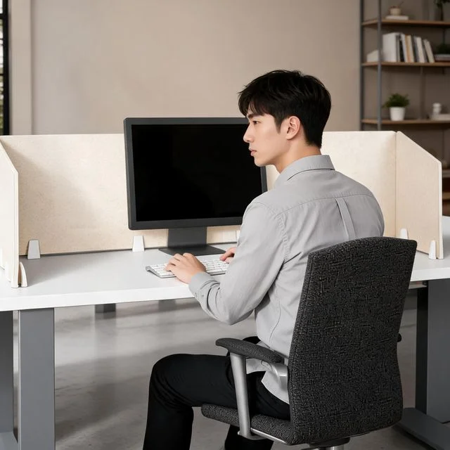 칸파티션 낮은 접이식 가림막 방음 책상 M 파티션 사무실 스터디룸 공부방 칸막이