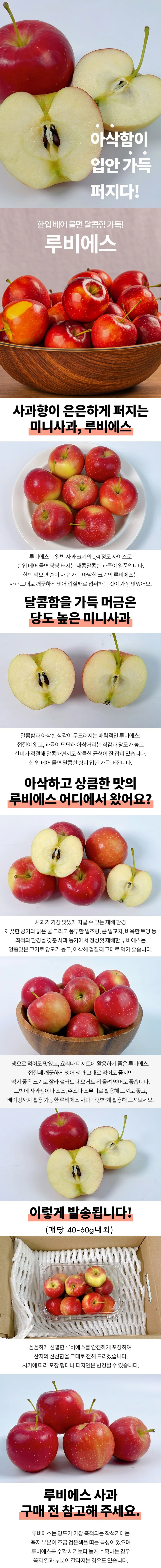 루비에스 사과 500g 상세1