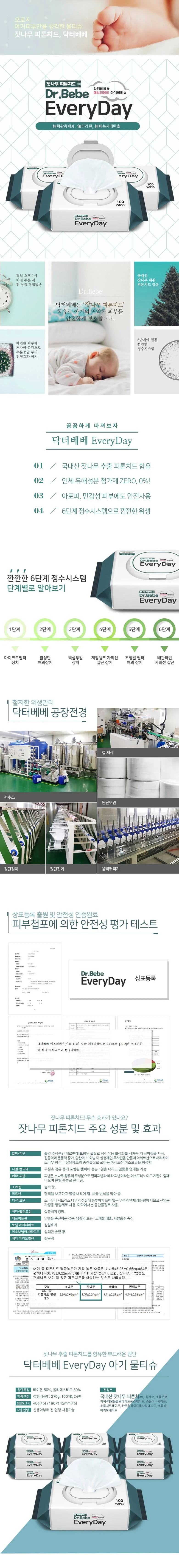 닥터베베 물티슈 에브리데이 (100매) 상세1