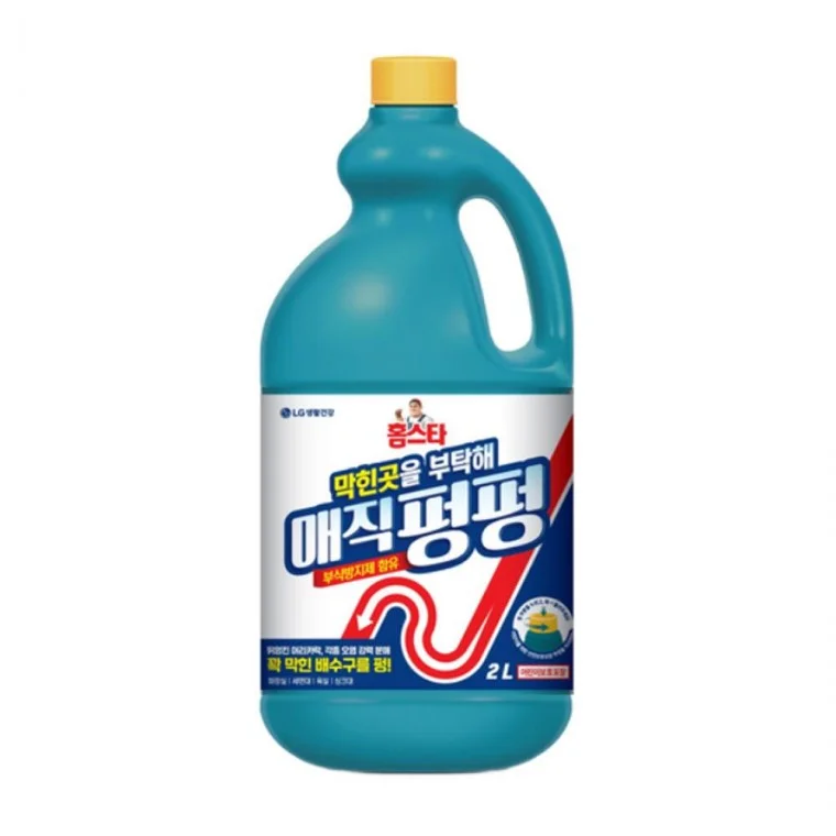 2L 홈스타 막힌곳을 부탁해 매직펑펑 배수구 막힌곳 세척제 매직펑펑