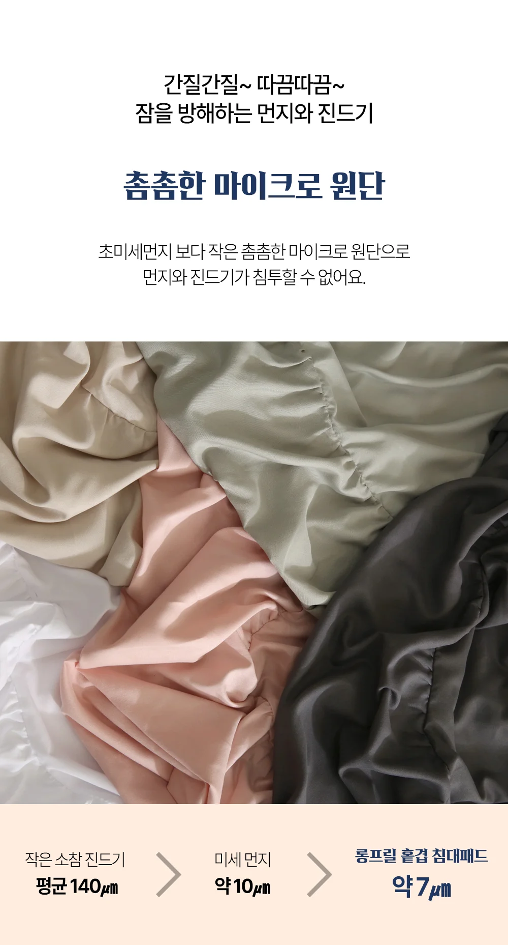 롱프릴 홑겹 침대패드/침대커버 덮개 매트리스 패드 상세5