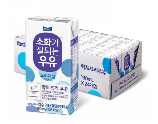 소화가 잘되는 우유 190mlx24 팩 상세3