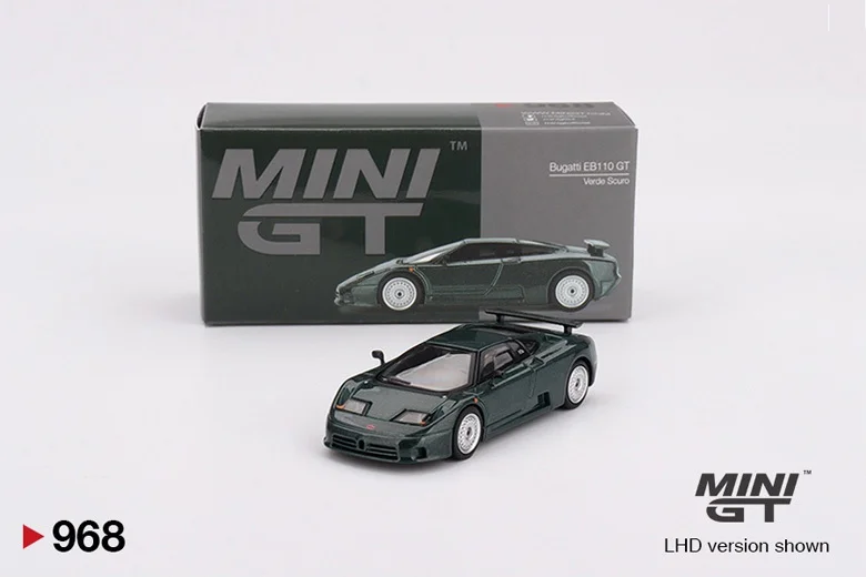 부가티 EB110 GT Verde Scuro 1대64 다이캐스트 피규어 모형 프라모델 상세4
