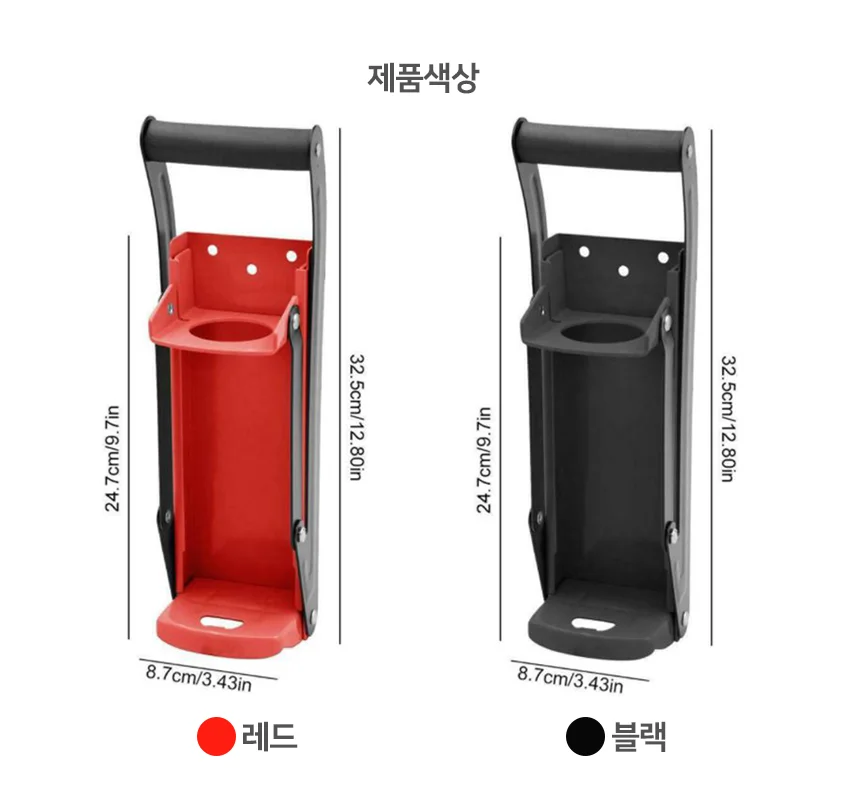 캔 압축기 블랙 재활용압축기 페트병압착기 상세3