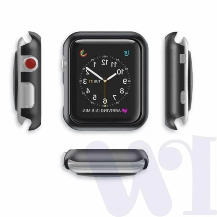 애플워치 보호캡 38mm 실버 보호케이스 컬러보호케이스 메탈케이스