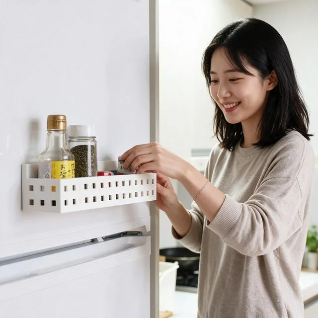 사무실 파티션 자석 냉장고 부착 무타공 게시판 메모홀더 메모보드 자석판 TANA