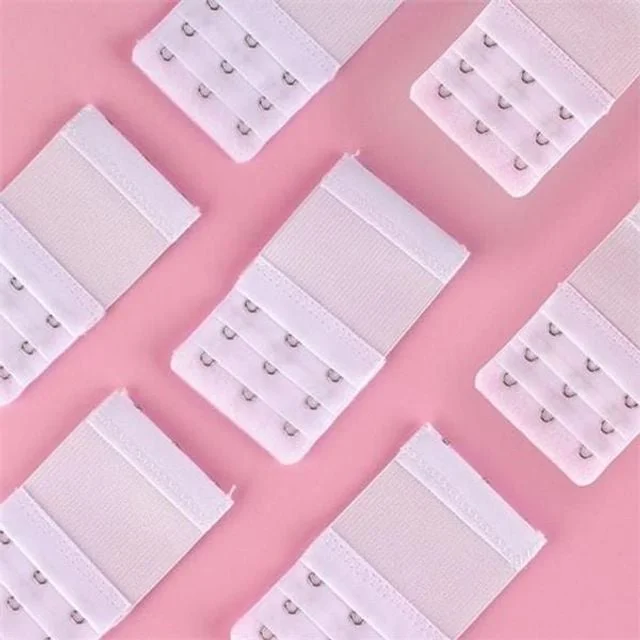 브라 연장 후크 브래지어 연장 후크 밴드 익스텐더 속옷 여성 아이 둘레 부자재 앤아이 3단 어깨