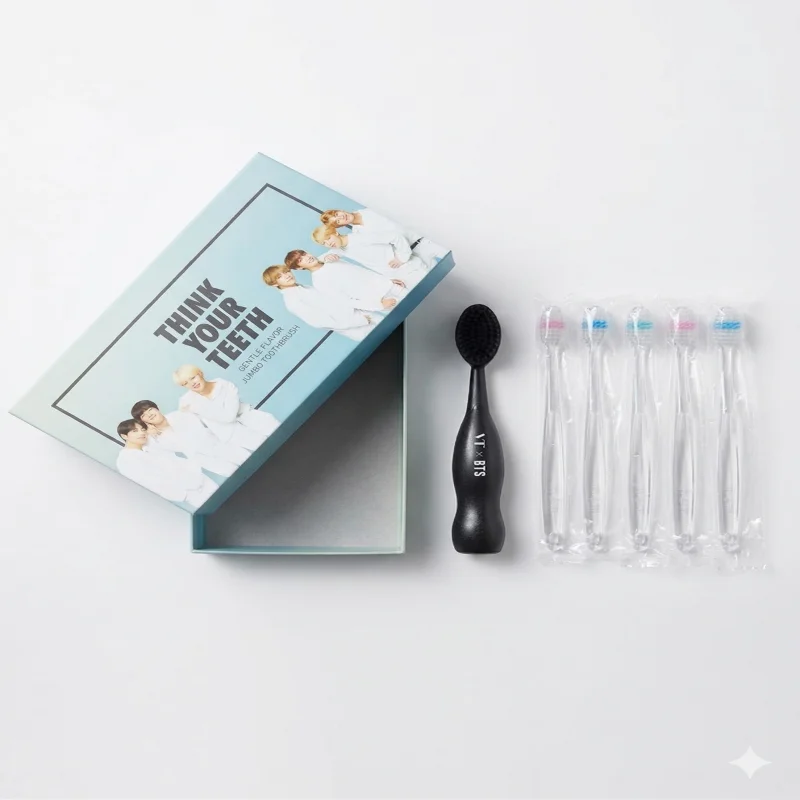 VT 왕 칫솔 일회용 칫솔 5개 SET(사은품 면마스크) 상세3
