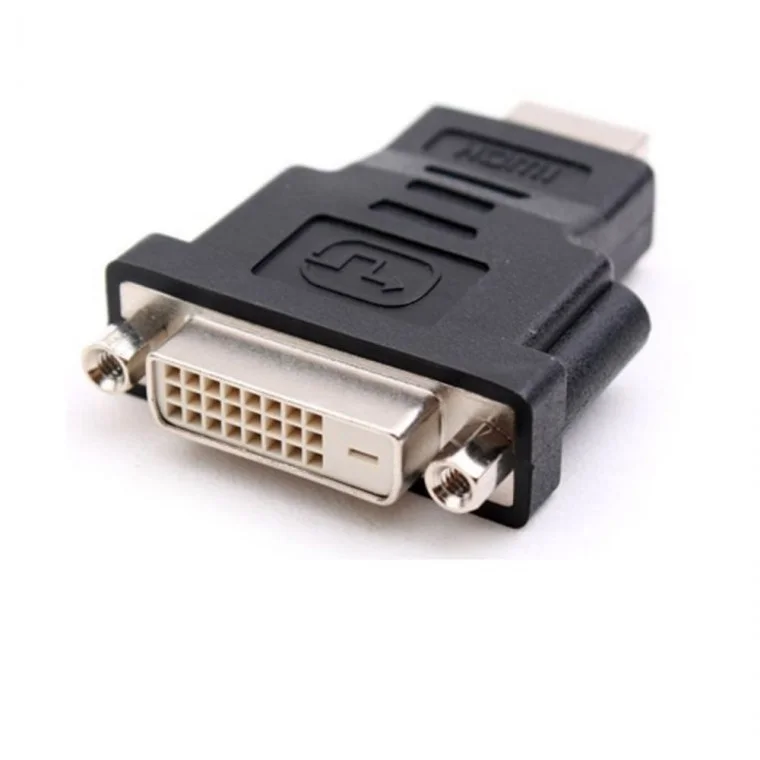 HDM I젠더 HDMI (M) - DVI (F) 블랙모니터 젠더