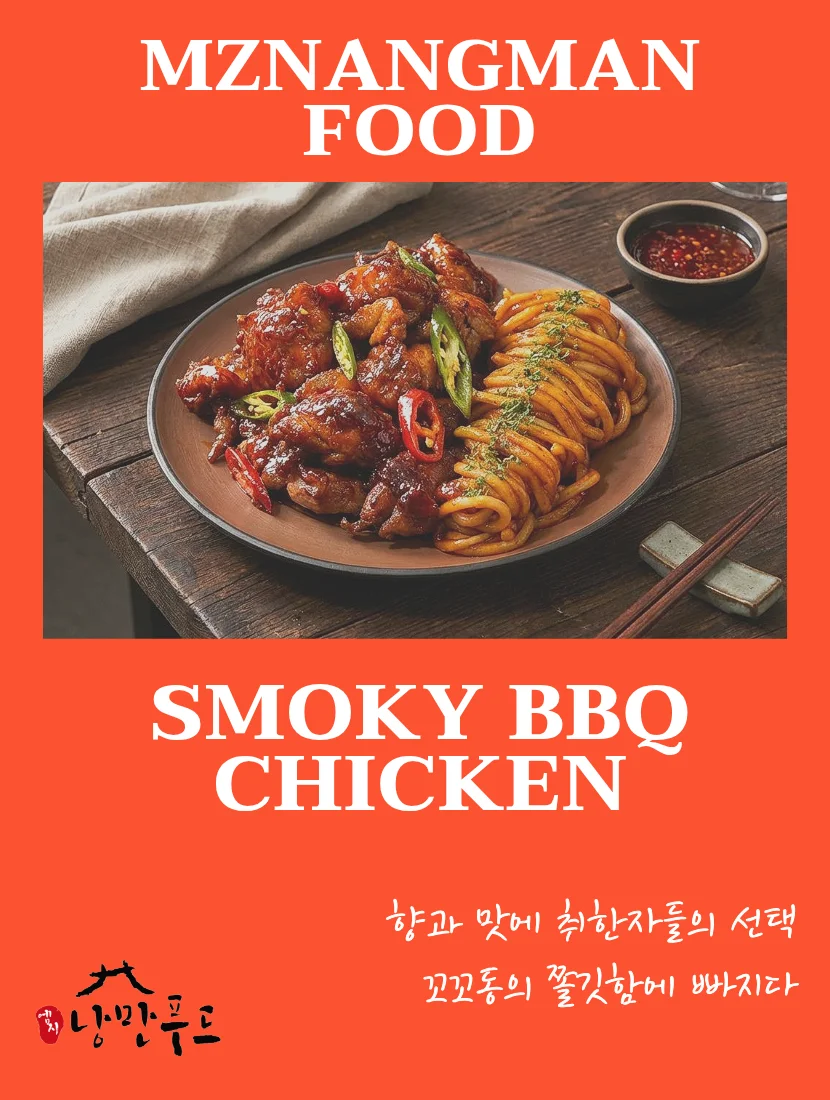 낭만 볶음면 닭다리살 치킨 꼬꼬동 매운맛 500g x 10팩 상세1