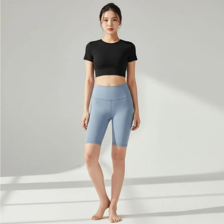쥬떼브 4부 요가 필라테스 여름 레깅 레깅스 1부 운동복 반바지
