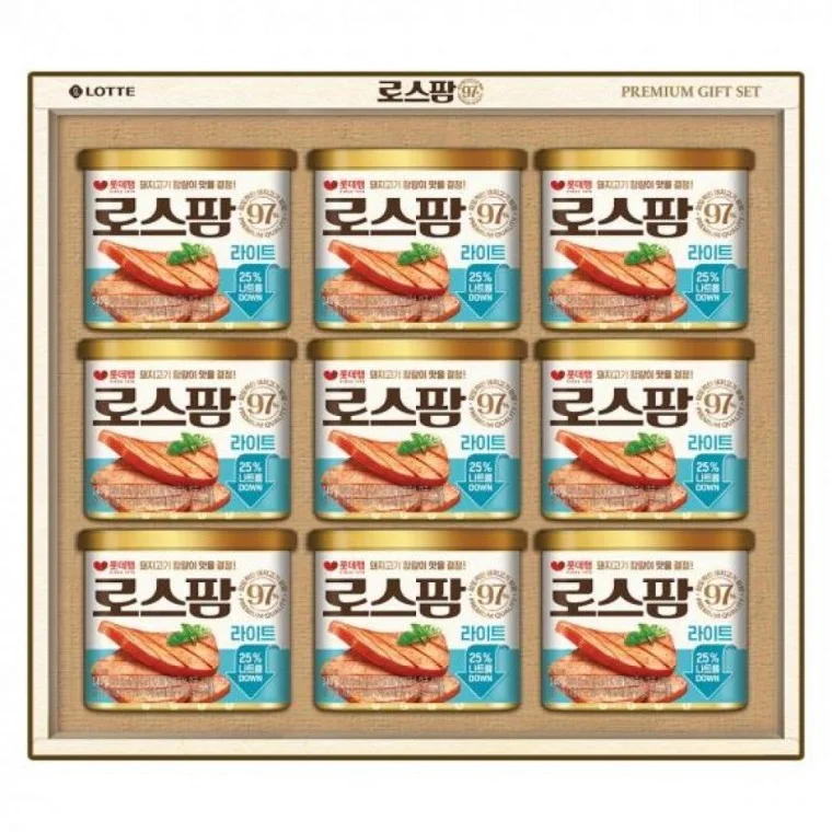 롯데푸드 로스팜97 라이트 특호 추석선물 명절선물 회사 단체선물