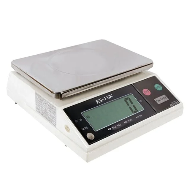 매장용 계량 디지털 저울 사용 15kg