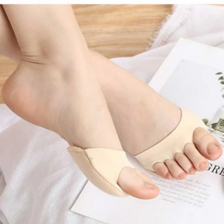 쿠션 페이크 삭스 발끝 덧신 양말 뮬 발가락 페이크삭스 발끝 덧신
