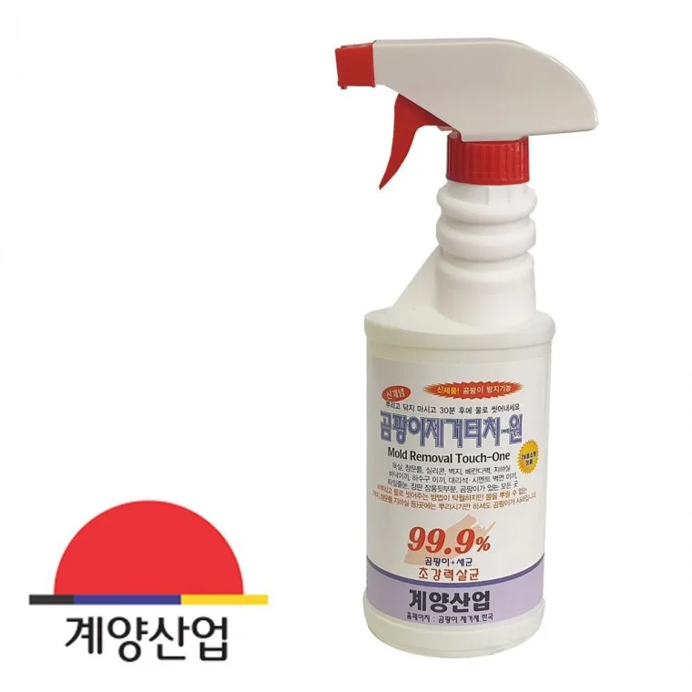 곰팡이방지 터치원 500ml 곰팡이제거제 욕실 베란다청소 제거 세정제