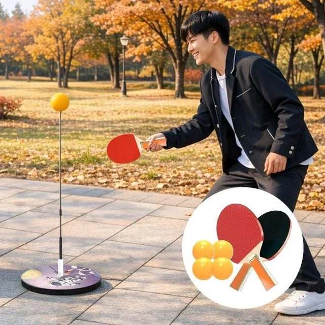 연습기 1인 가정용 탁구연습기 세트 셀프 실내 리턴보드 모두팜