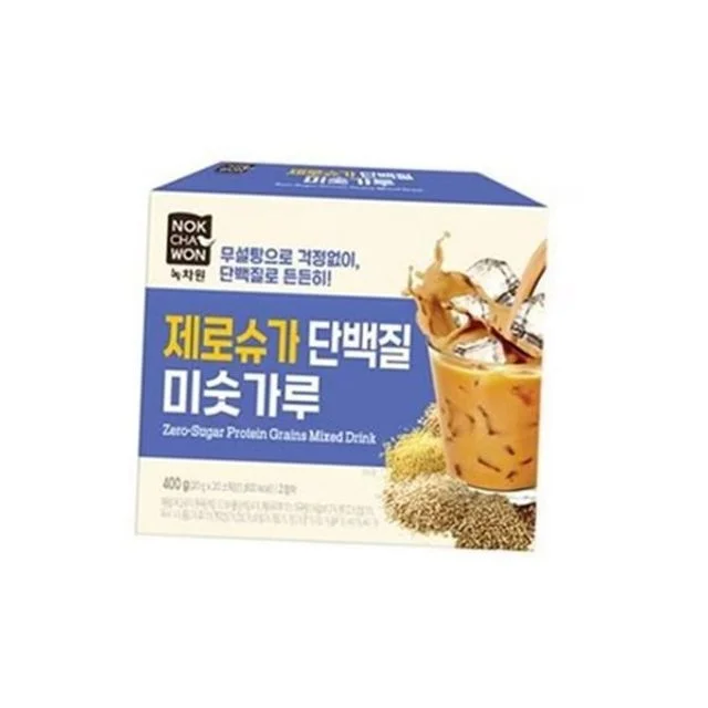 단백질 미숫가루 제로 슈가 미숫가루 저칼로리 휴대용 포만감 프로틴 간편 대용 다이어트 대용식 든든한