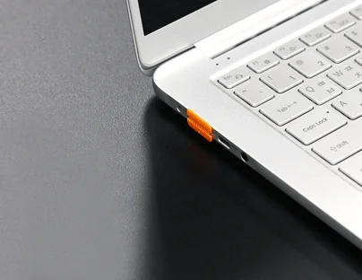 보안 USB 잠금 장치 USB포트 자물쇠 락커 일회용 블루 상세5
