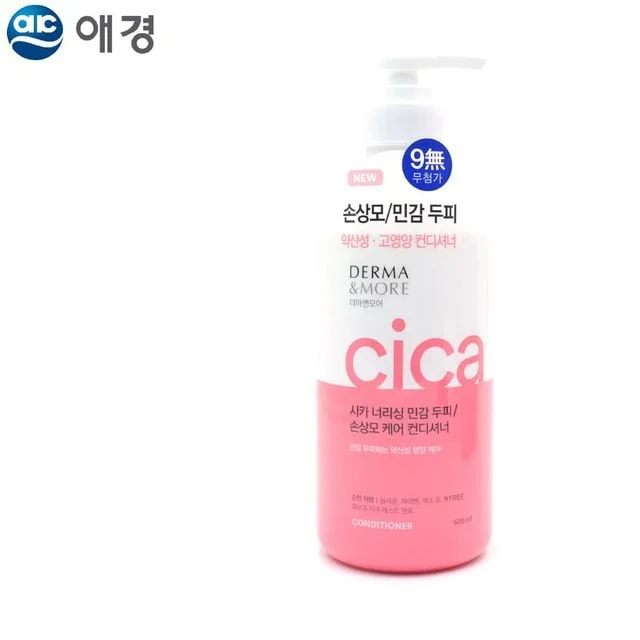 더마앤모어 시카너리싱 민감두피 손상모 컨디셔너 600