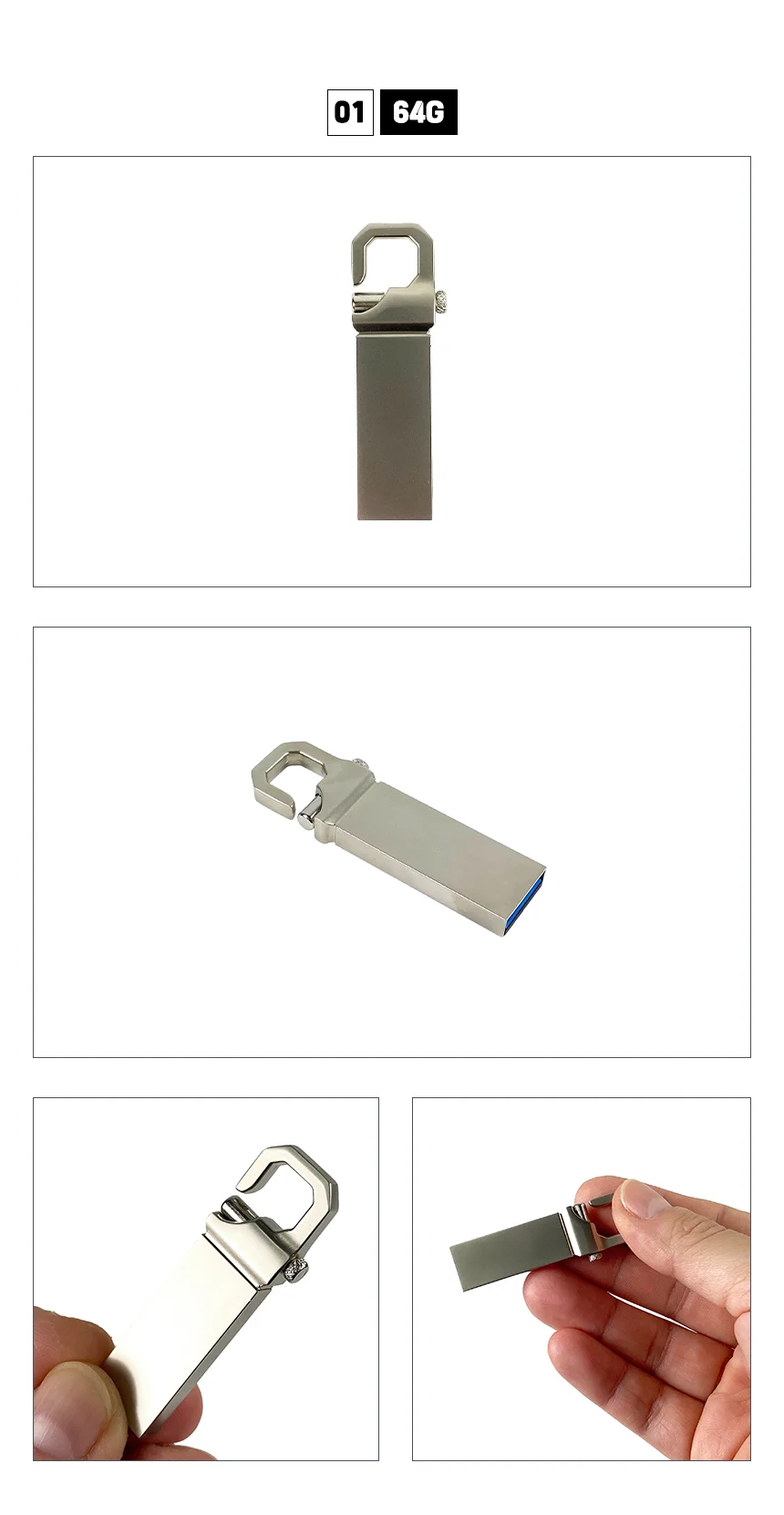 USB 3.0 후크 휴대용usb메모리 방수USB usb메모리3.0128 상세2