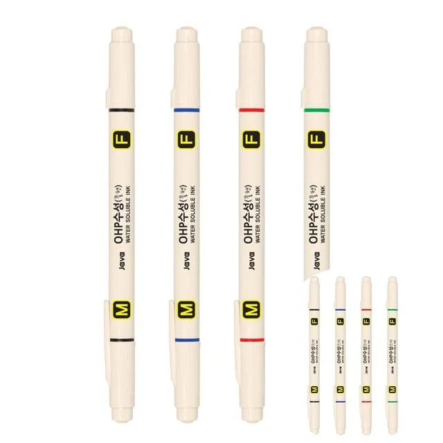 자바펜 마카 OHP 수성 마카 물펜 MF 유리 비닐 현황판 낱개 한자루 택1 마커 미술마카