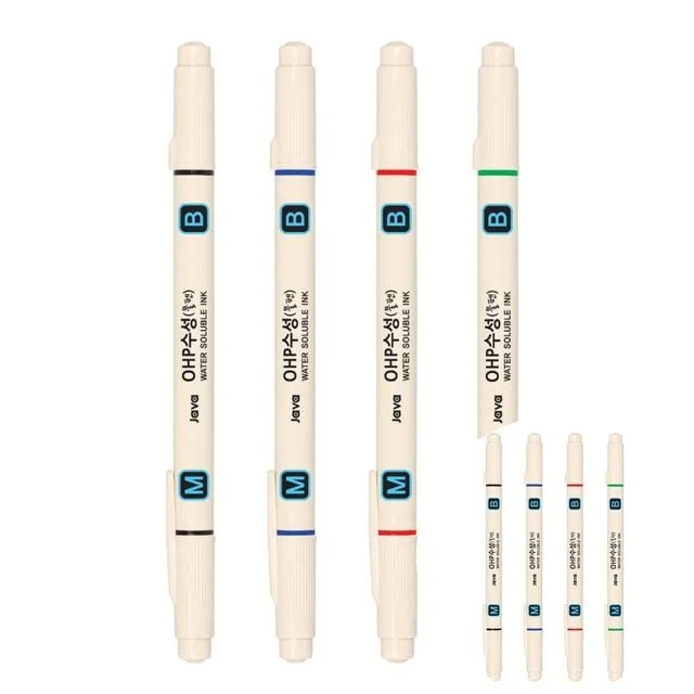 자바펜 마카 OHP 수성 마카 물펜 MB 유리 비닐 현황판 낱개 한자루 택1 마커 미술마카