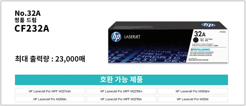 리필잉크 컴퓨터잉크 정품드럼 23000매 1개 상세1
