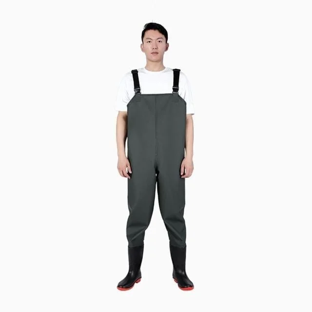 웨이더 가슴장화 방수작업복 낚시 갯벌 카키 낚시복 농사장화 장화 해루질